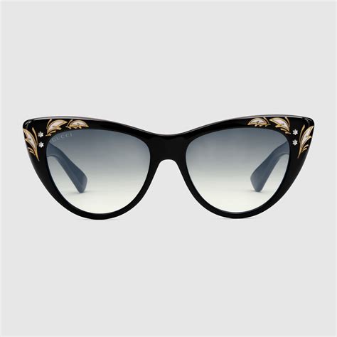 occhiali gucci cat eye|cat eye Gucci sunglasses women's.